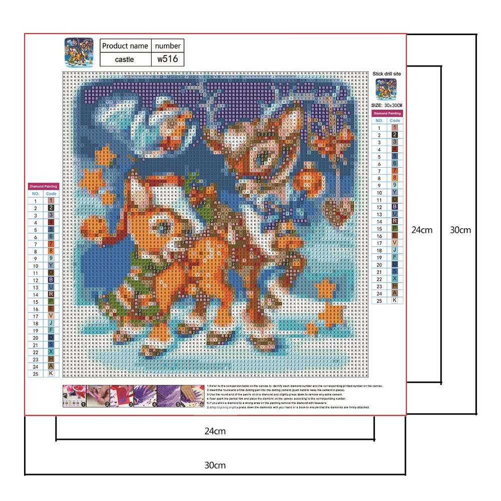 Diamond Painting - Full Round - Deers A