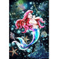 5D Diy Diamond Painting Kit Full Round Beads Mermaid