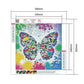 Diamond Painting - Full Round - Butterfly C