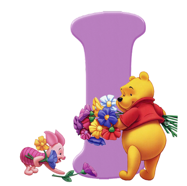 Round Beads Diamond Paintings Art Letter I Winnie The Pooh