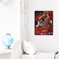 Diamond Painting - Full Round - Basketball Player