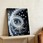 DIY Pearl Painting With Frame - Handmade Self-Adhesive Pearls - Snowflake (30*40cm) A