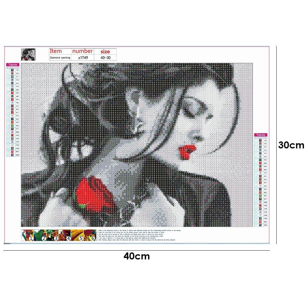 Diamond Painting - Full Round - Noble Beauty B
