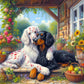 Diamond Painting - Full Round / Square - Two Dogs