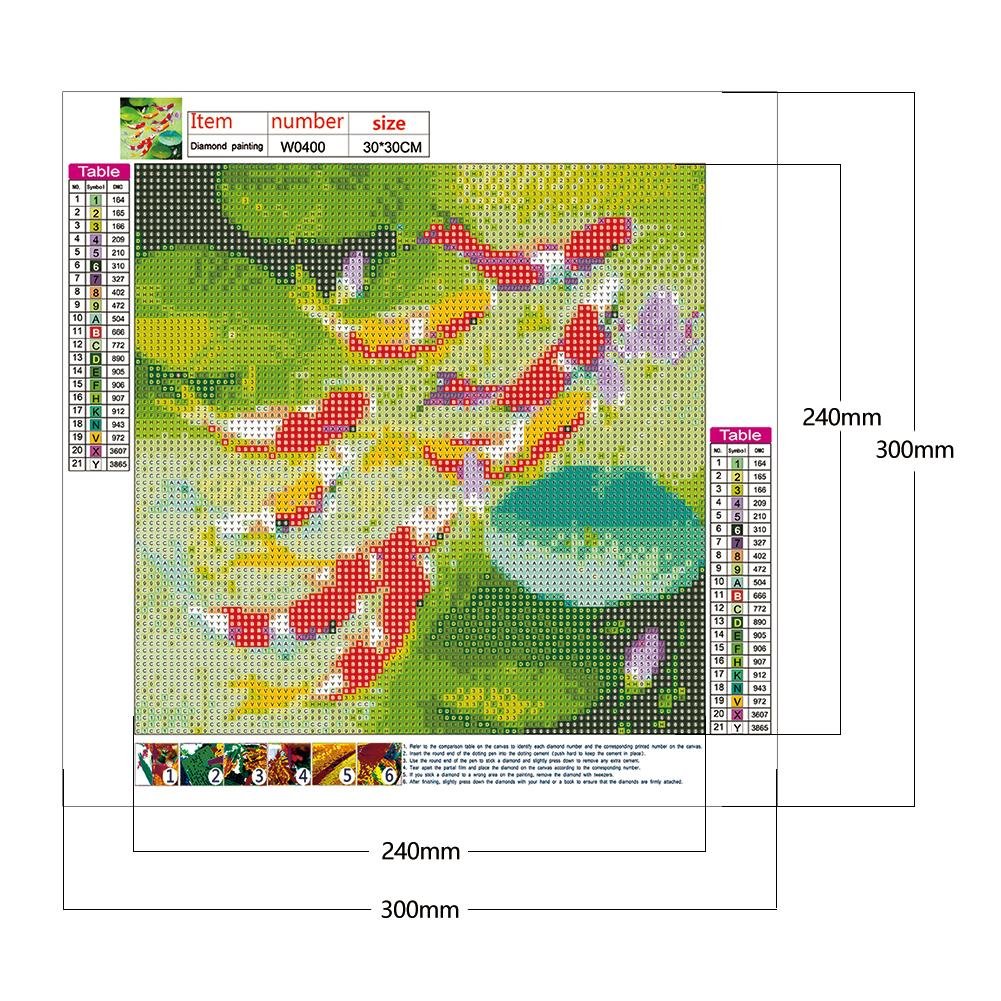 Diamond Painting - Full Round - Lucky Fish