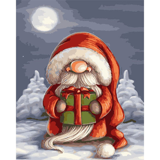 Paint By Number Oil Painting Santa Claus (40*50cm)