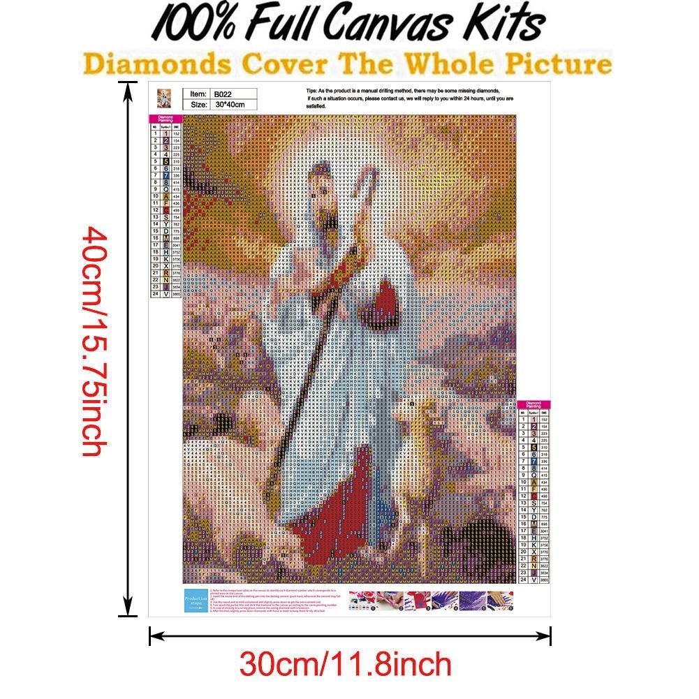 Diamond Painting - Full Round - Jesus Christ 5