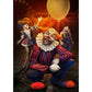 Clown Full Round Square Diamond Painting