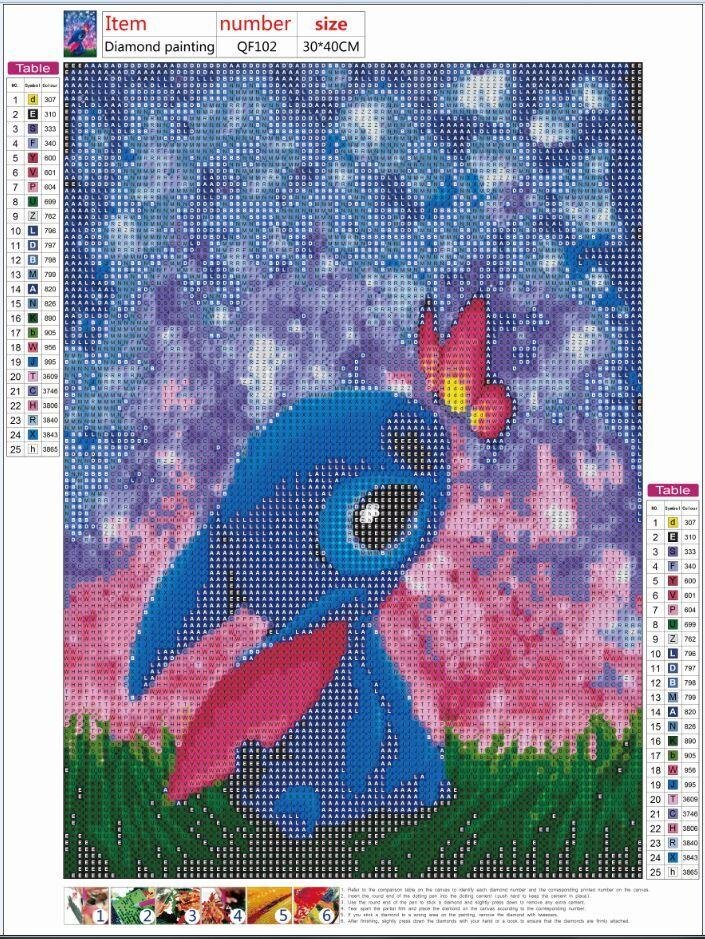 Diamond Painting - Full Round - Stitch C