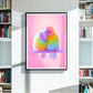 Diamond Painting - Full Round - Pink Bird
