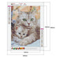 5D DIY Diamond Painting Kit - Full Round - Cats