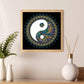  DIY 5D Crystal Rhinestone Diamond Painting Kit Tai Chi Mandala (40*40cm)