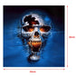 5D DIY Diamond Painting Kit - Full Round - Skull Halloween