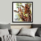 5D DIY Diamond Painting Kit - Partial Round - Wild life Giraffes