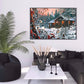 Diamond Painting - Full Round - Snow Scene C