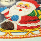 DIY Diamond Painting Greeting Card - Santa Claus E