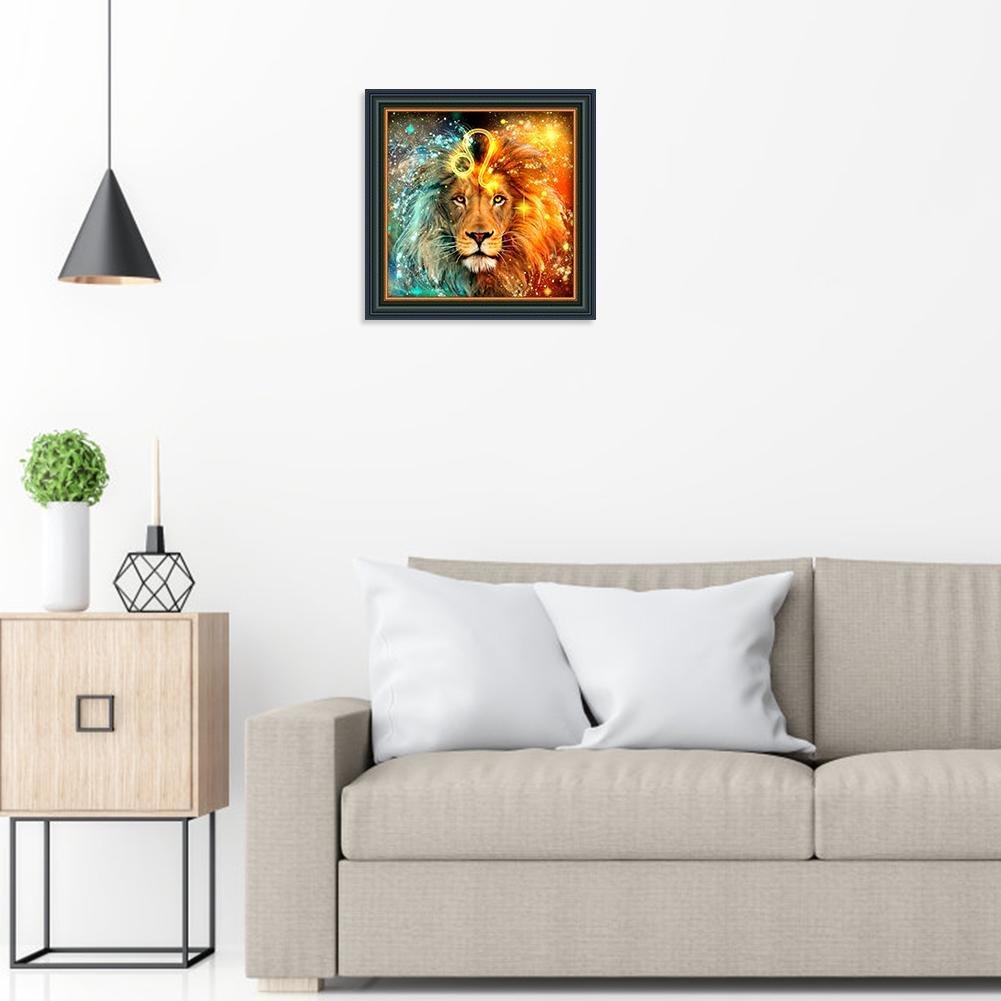 Diamond Painting - Full Round - Leo Lion