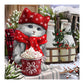 5D Diy Diamond Painting Kit Full Round Beads Lady Cat