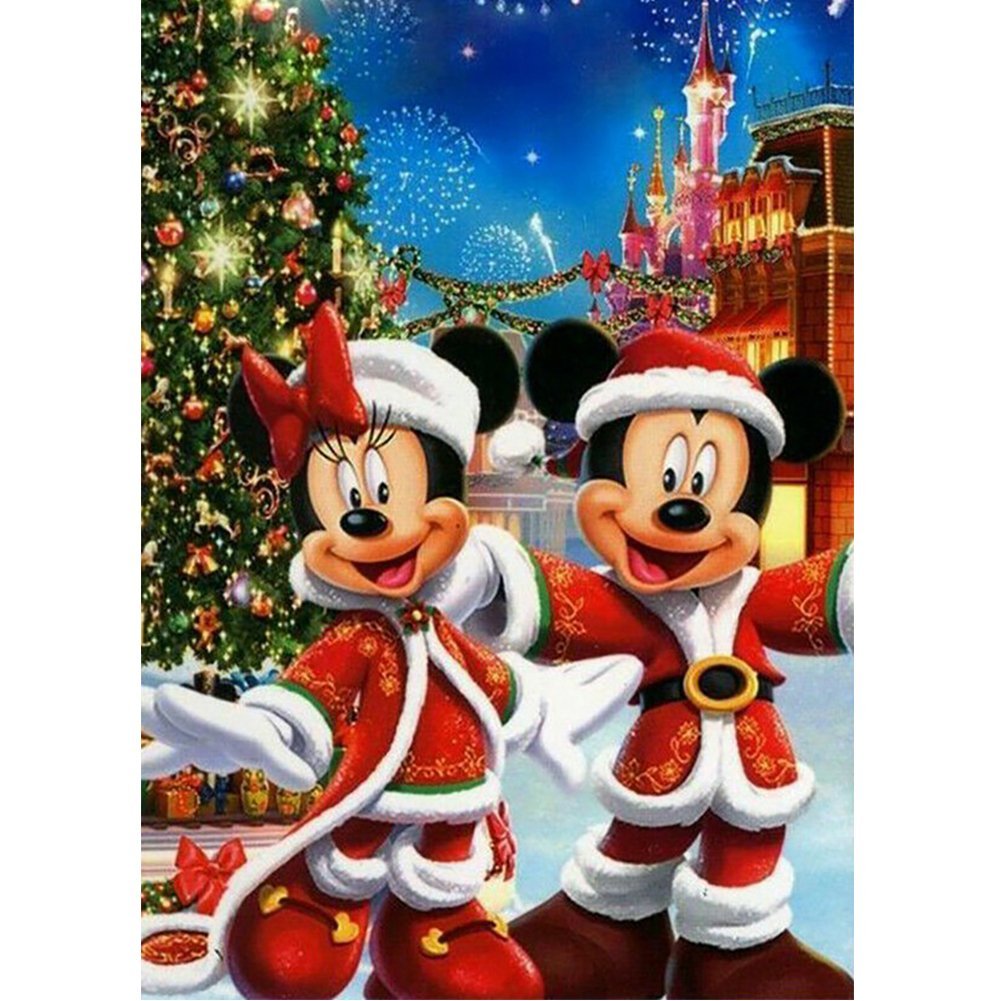Diamond Painting - Full Round / Square - Mickey & Minnie Mouse