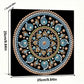 DIY Pearl Painting With Frame - Handmade Self-Adhesive Pearls - Ocean Bead Mandala (25*25cm)