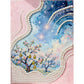 DIY Pearl Painting With Frame - Handmade Self-Adhesive Pearls - Oil Painting Garden (30*40cm)