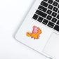 5pcs Diamond Painting Cartoon Pig Stickers Set Funny Toy Adhesive Decals