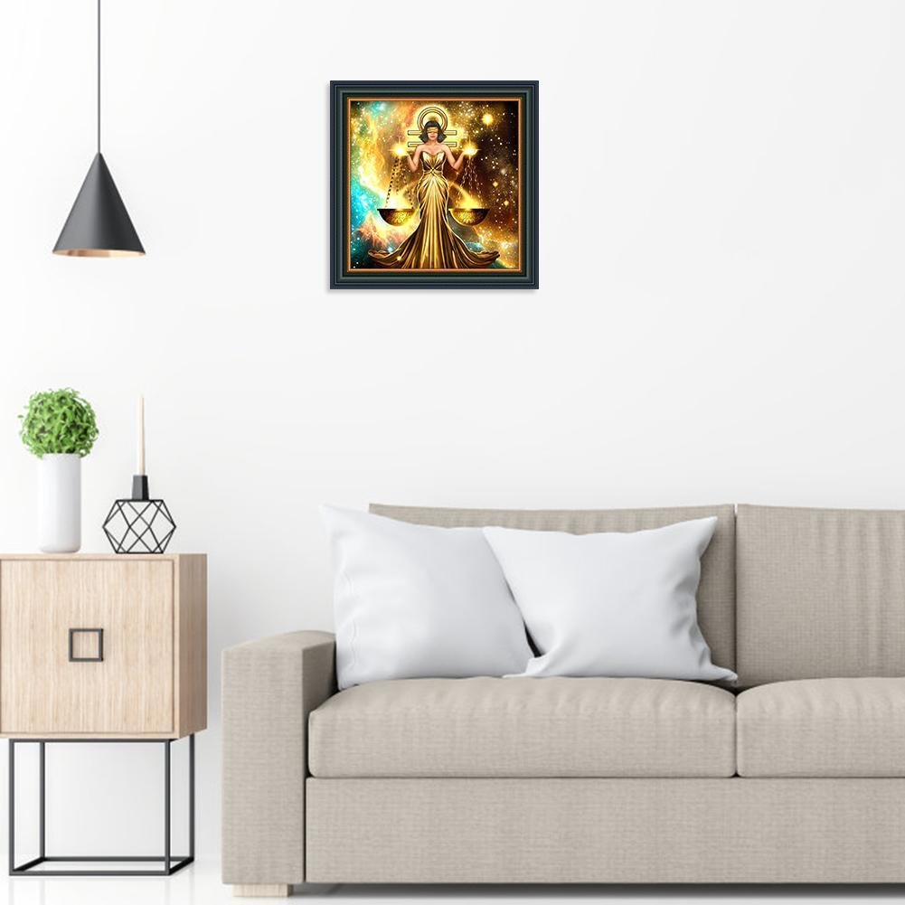 Diamond Painting - Full Round - Libra A