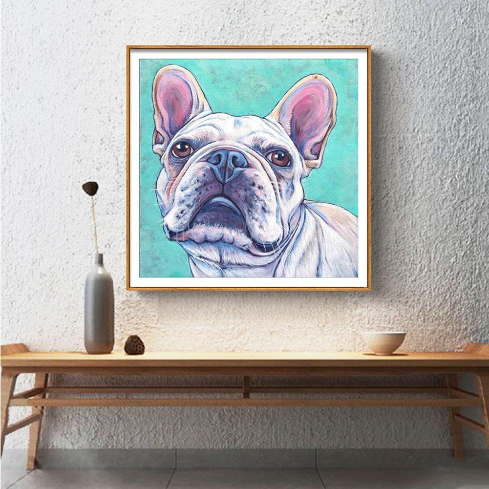 Diamond Painting - Full Round - Dog 14