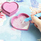 5D Diamond Painting Heart-Shaped Tray Box Large-Capacity Tray Accessories
