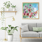 5D DIY Diamond Painting - Full Round - Flower Butterfly