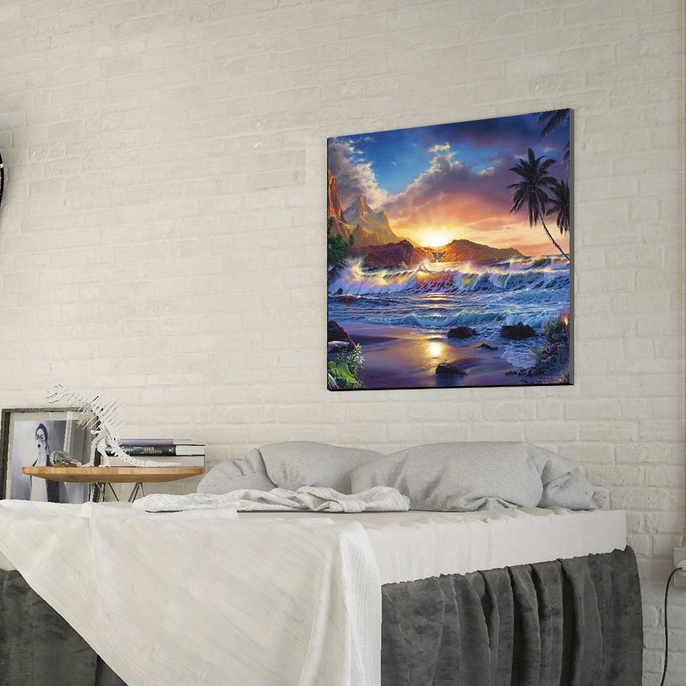 Diamond Painting - Full Round - Sea Wave B