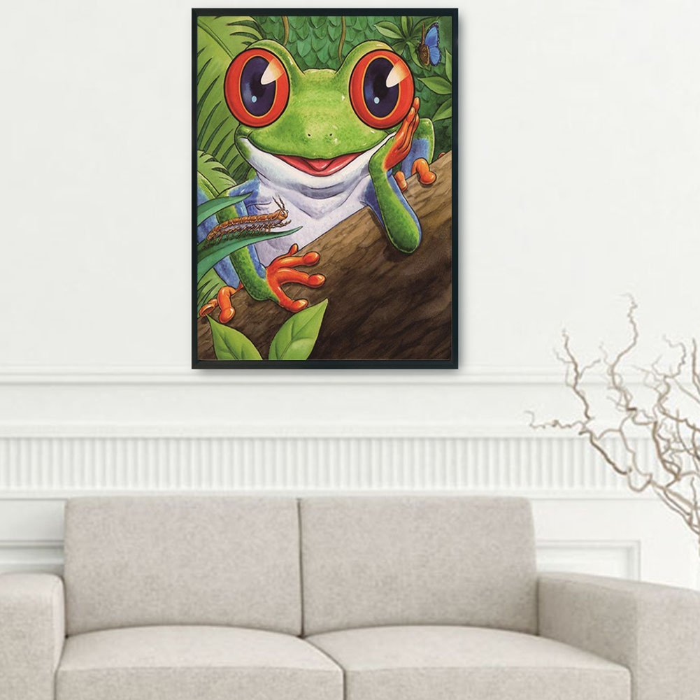 14ct Stamped Cross Stitch - Frog (46*36cm)