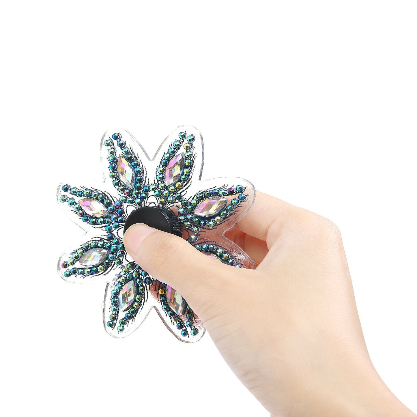 DIY Diamond Painting Fingertip Gyro Spinner - Mandala F