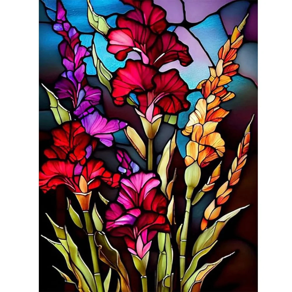 Diamond Painting - Full Round / Square - Beautiful Flowers