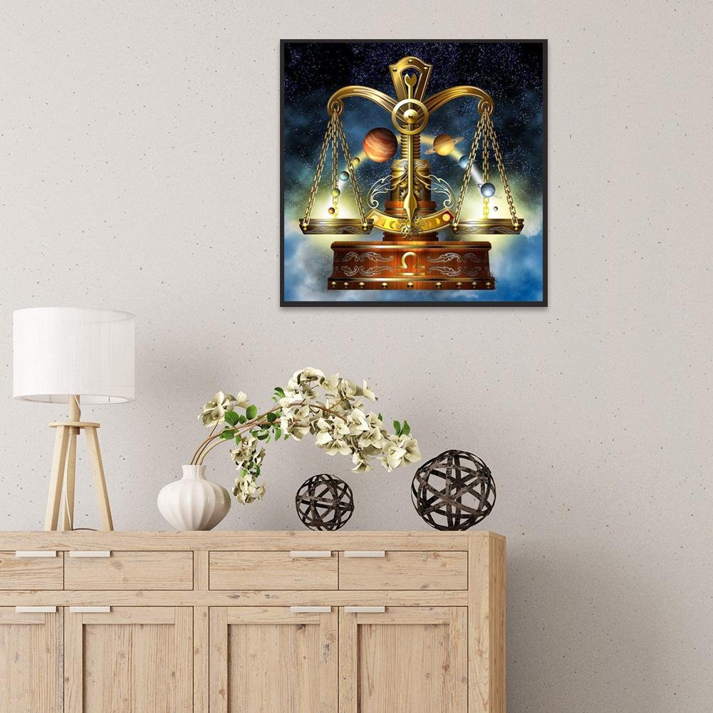 Diamond Painting - Full Round - Libra B