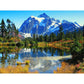 5D Diy Diamond Painting Kit Full Round Beads Lake, Mountain