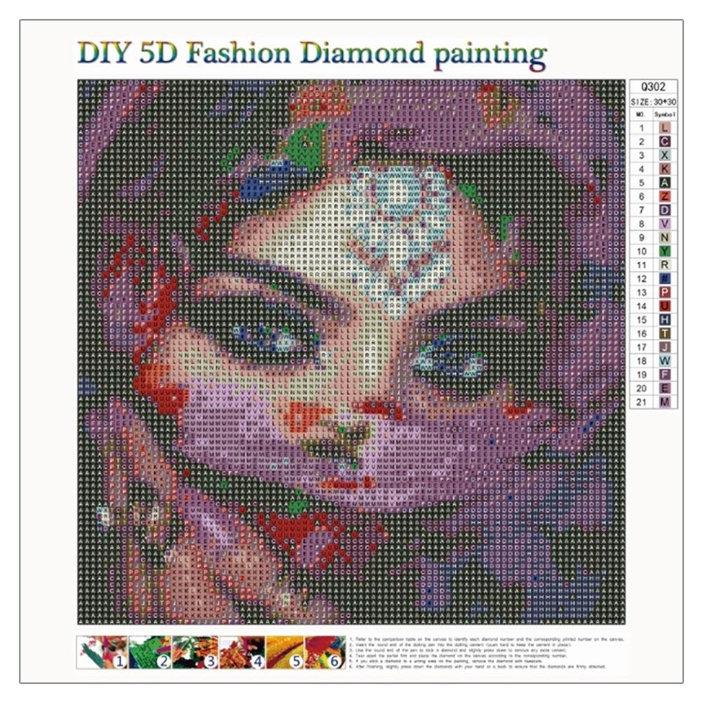 Diamond Painting - Full Round - Masked Beauty C