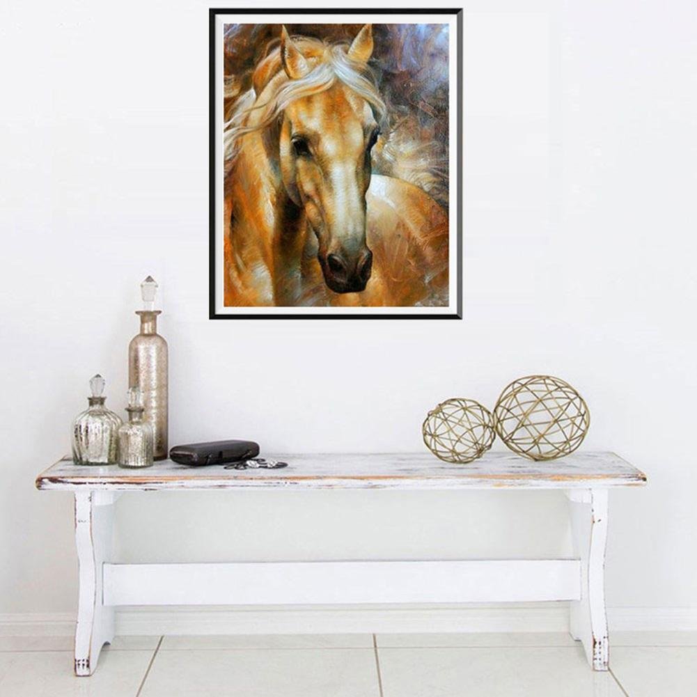 Diamond Painting - Full Round - Horse D