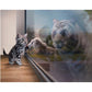 5D DIY Diamond Painting Kit Full Round Drill Novelty Cat