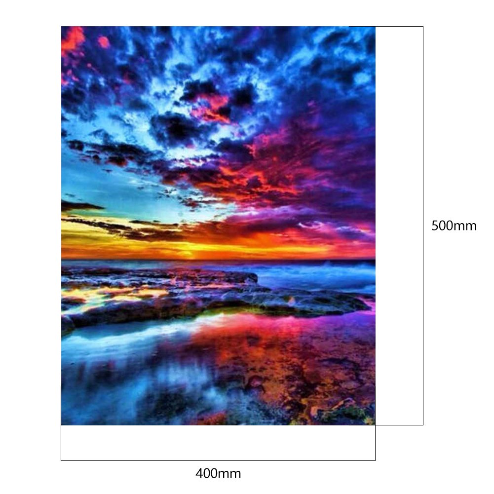 Paint By Number - Oil Painting - Sunrise (40*50cm)