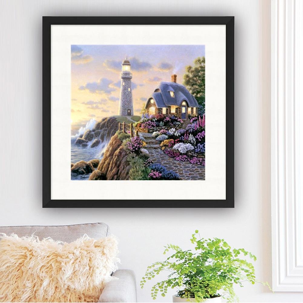 Diamond Painting - Partial Round - House