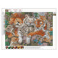 Diamond Painting - Full Round - Tiger Lion
