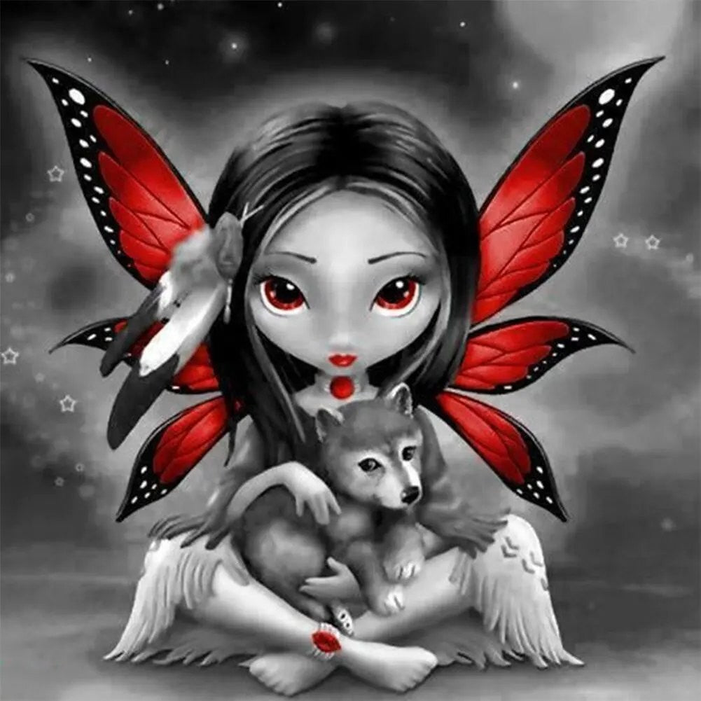Elf girl doll Full Round Square Diamond Painting Kits