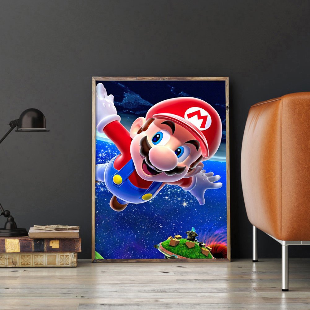 Diamond Painting - Full Round - Super Mario E
