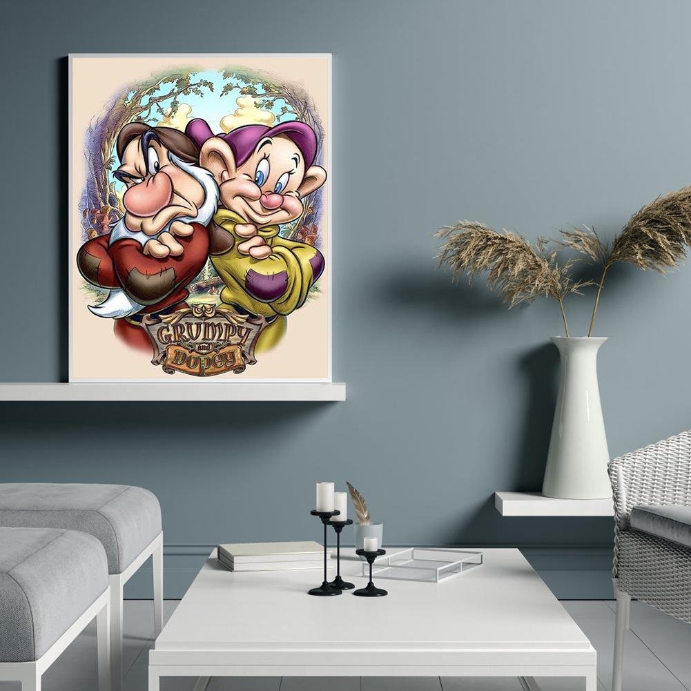Diamond Painting - Full Round - Dwarf