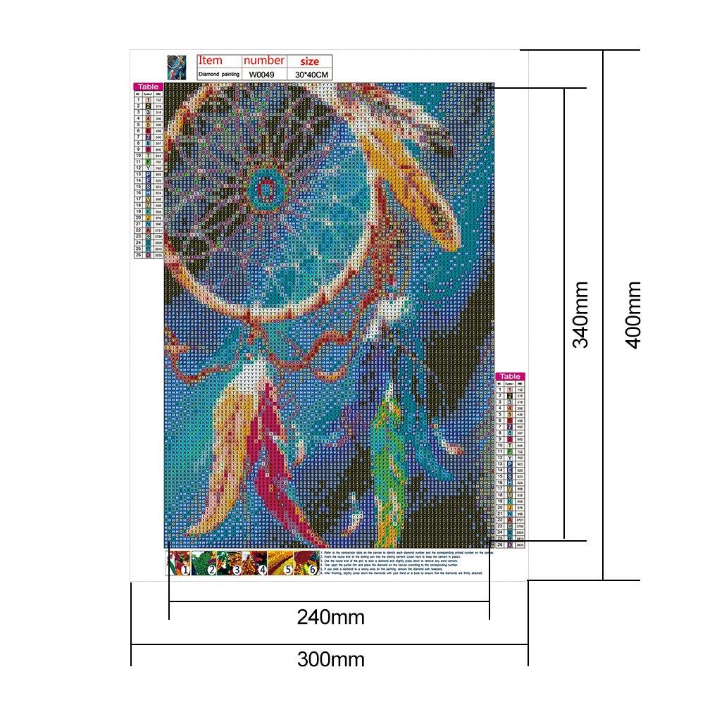 Diamond Painting - Full Round - Dreamcatcher B