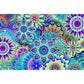 5D Diy Diamond Painting Kit Full Round Beads Colorful Flower