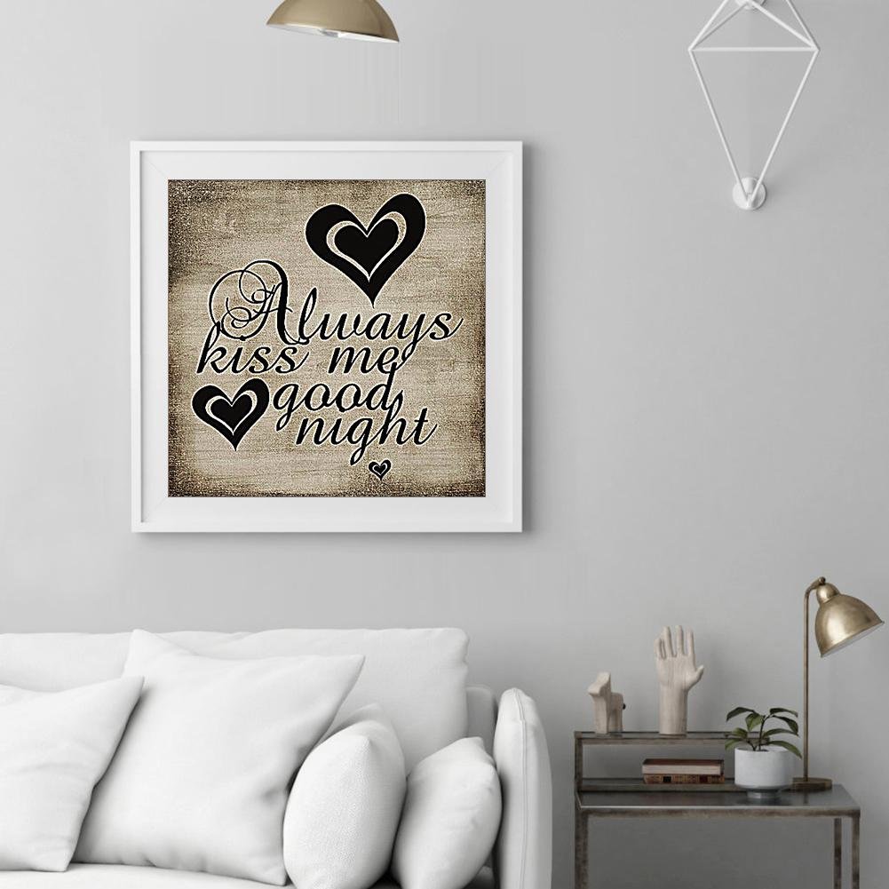 Diamond Painting - Full Round - Warm Saying 1