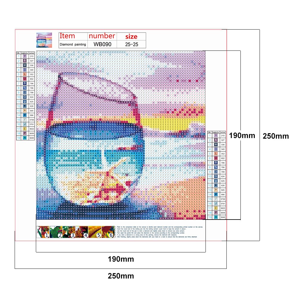 Diamond Painting - Full Round - Cup Sea Star