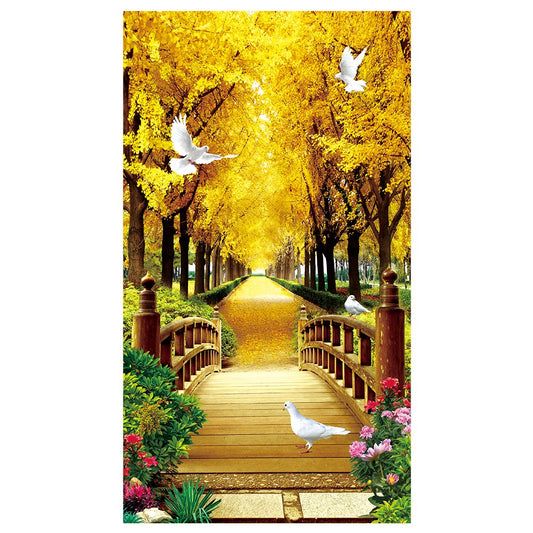 11ct Stamped Cross Stitch Bridge (80*150cm)